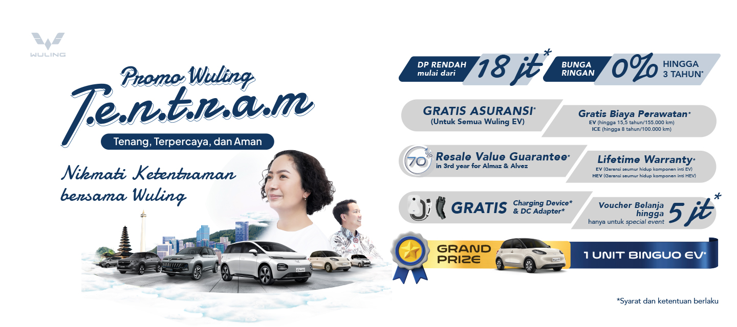 Dapatkan Mobil Wuling Impian Anda dengan Tentram Dapatkan Mobil Wuling Impian Anda dengan Tentram