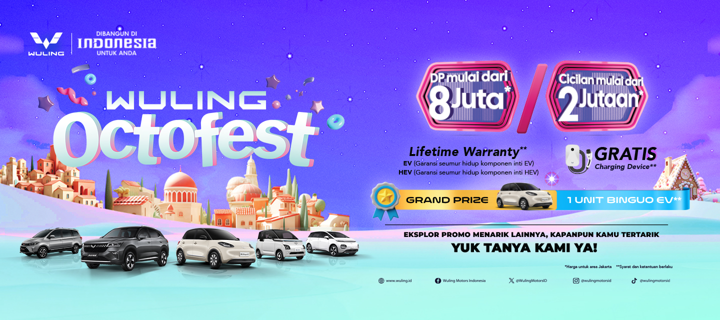 Wuling Octofest untuk Sambut Kemeriahan di Bulan Oktober Wuling Octofest untuk Sambut Kemeriahan di Bulan Oktober