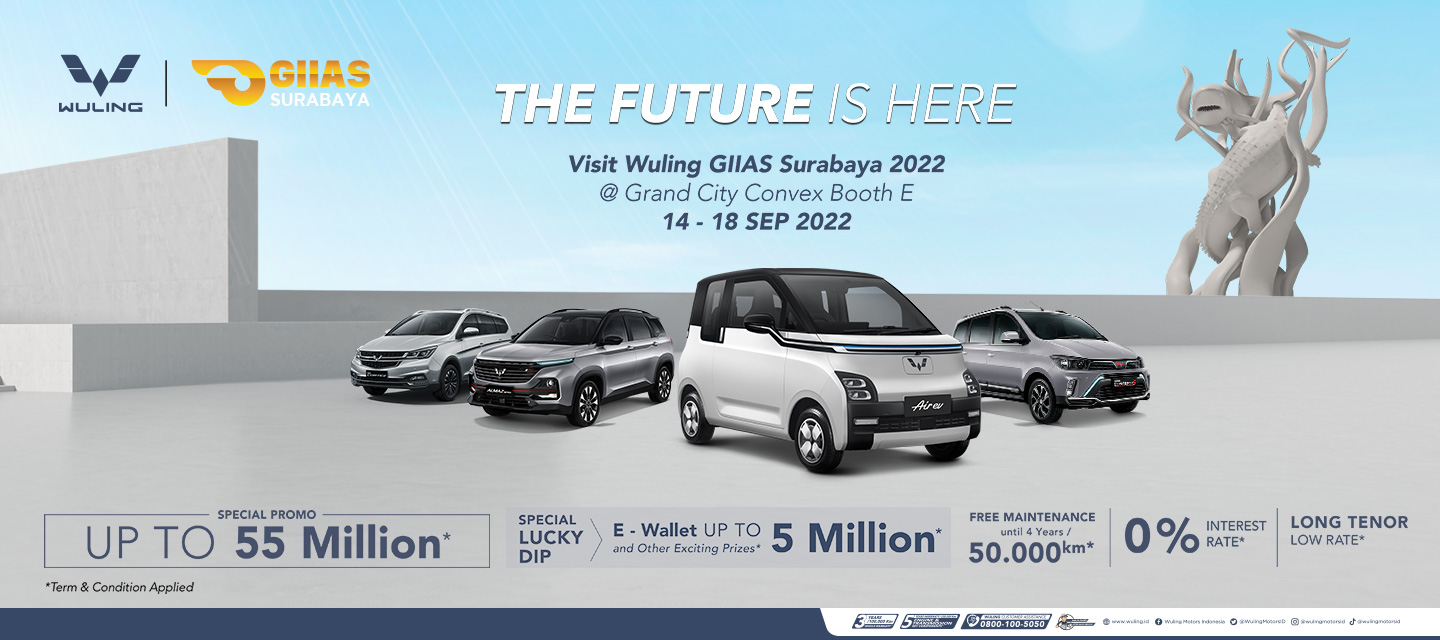 Special Promo Wuling di GIIAS Surabaya 2022 Special Promo Wuling di GIIAS Surabaya 2022