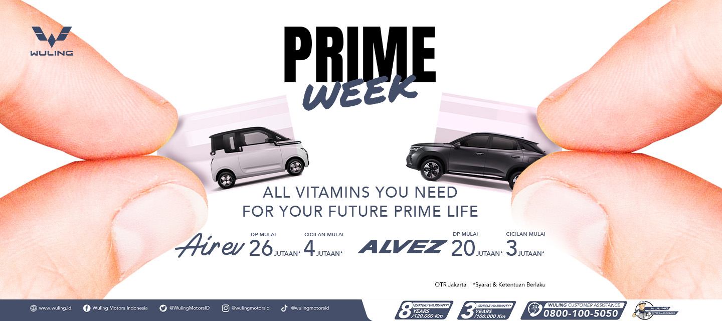 ‘Prime Week’, Penawaran Wuling di Bulan Mei 2023 ‘Prime Week’, Penawaran Wuling di Bulan Mei 2023